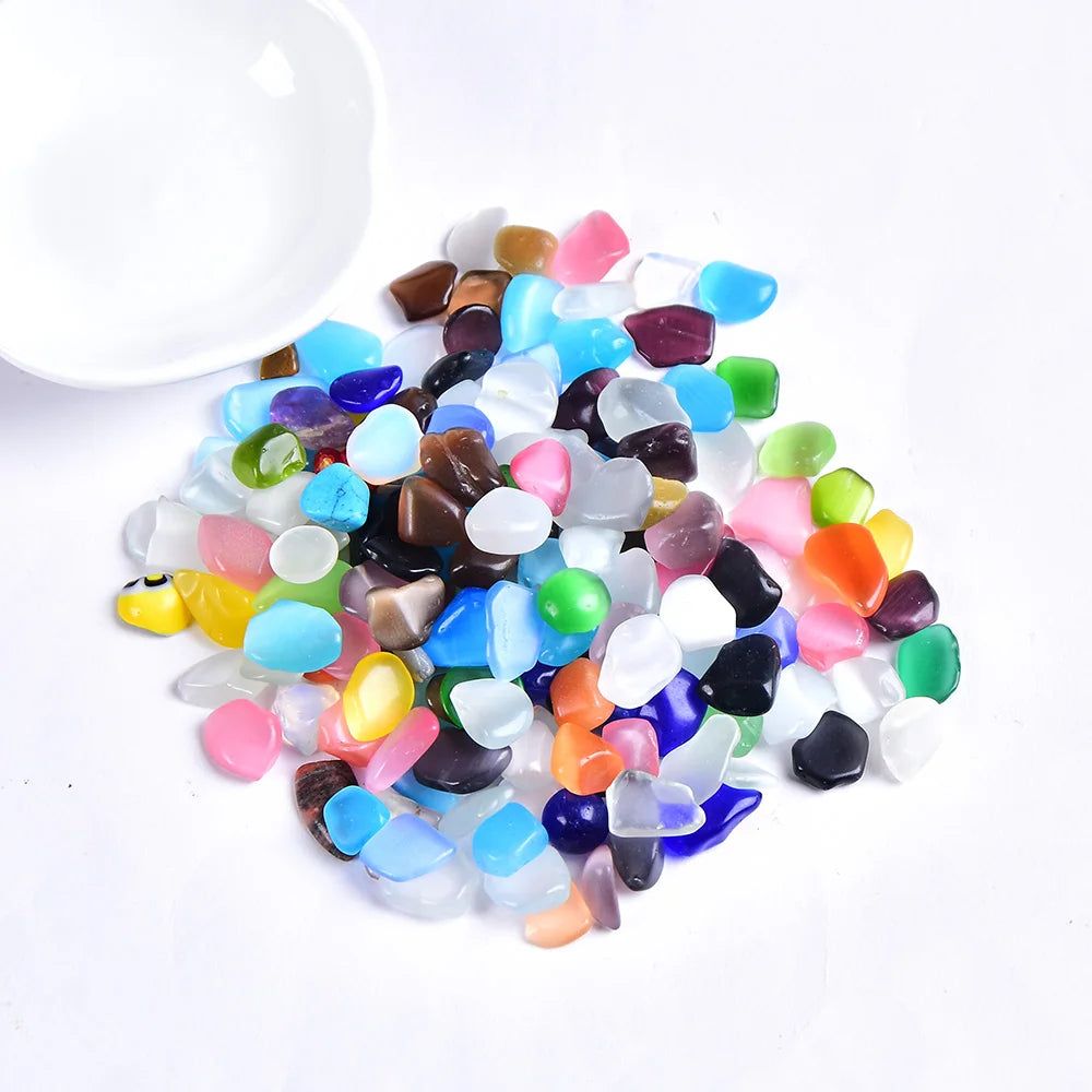 100 g Natur-Kristallkies – Rosenquarz, Amethyst & mehr