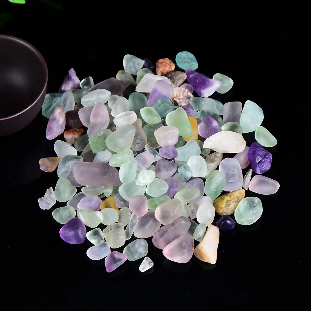 100 g Natur-Kristallkies – Rosenquarz, Amethyst & mehr