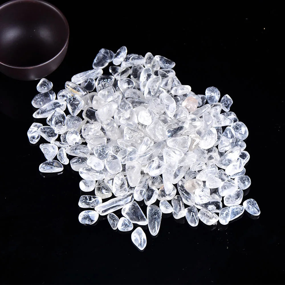 100 g Natur-Kristallkies – Rosenquarz, Amethyst & mehr
