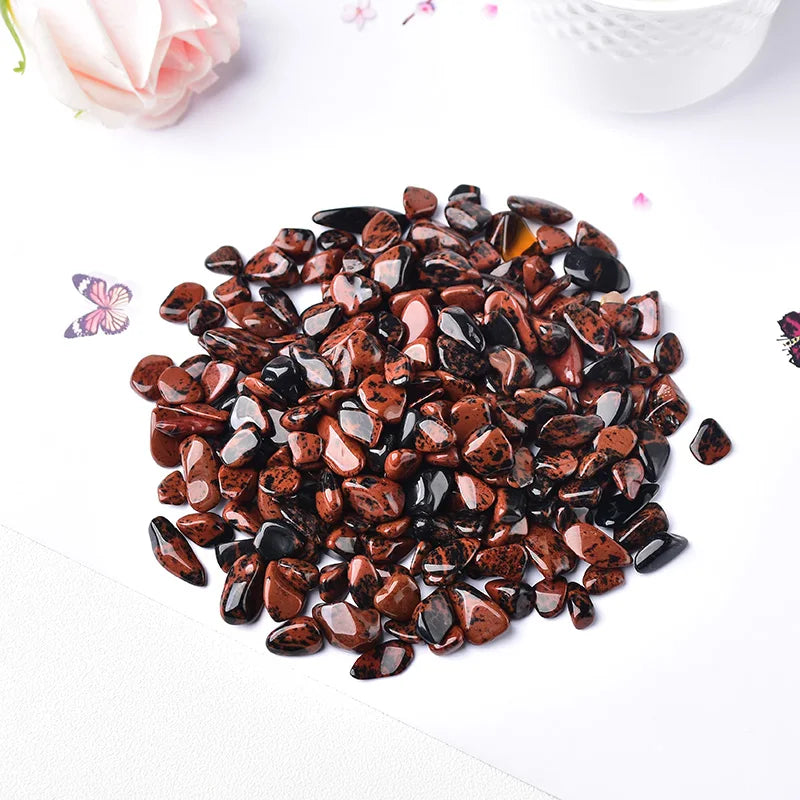 100 g Natur-Kristallkies – Rosenquarz, Amethyst & mehr