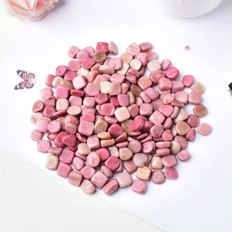 100 g Natur-Kristallkies – Rosenquarz, Amethyst & mehr