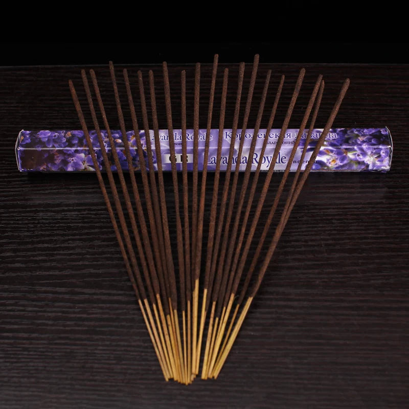 đŹď¸ Indische Räucherstäbchen â 20er-Pack fĂźr Meditation, Yoga & Aromatherapie (23cm)