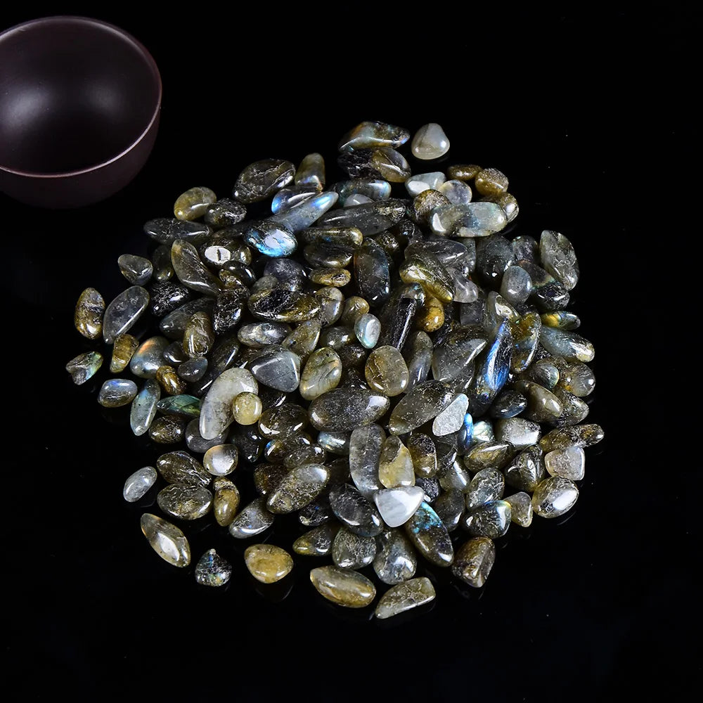 100 g Natur-Kristallkies – Rosenquarz, Amethyst & mehr
