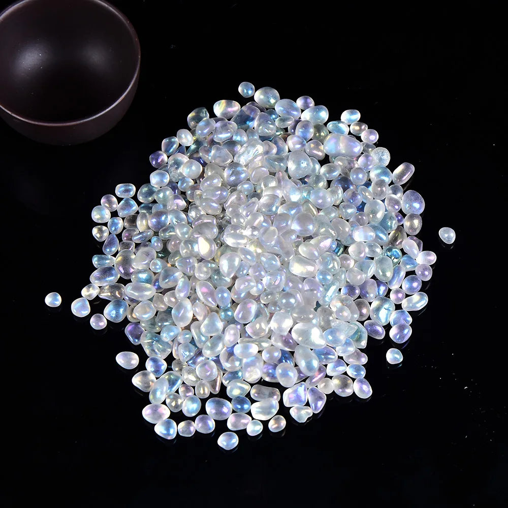 100 g Natur-Kristallkies – Rosenquarz, Amethyst & mehr