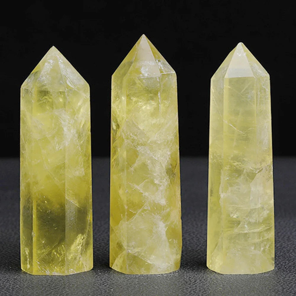 ✨ Natürlicher Kristall Obelisk-Stab – Reiki & Chakra Heilstein (Verschiedene Größen & Steine)