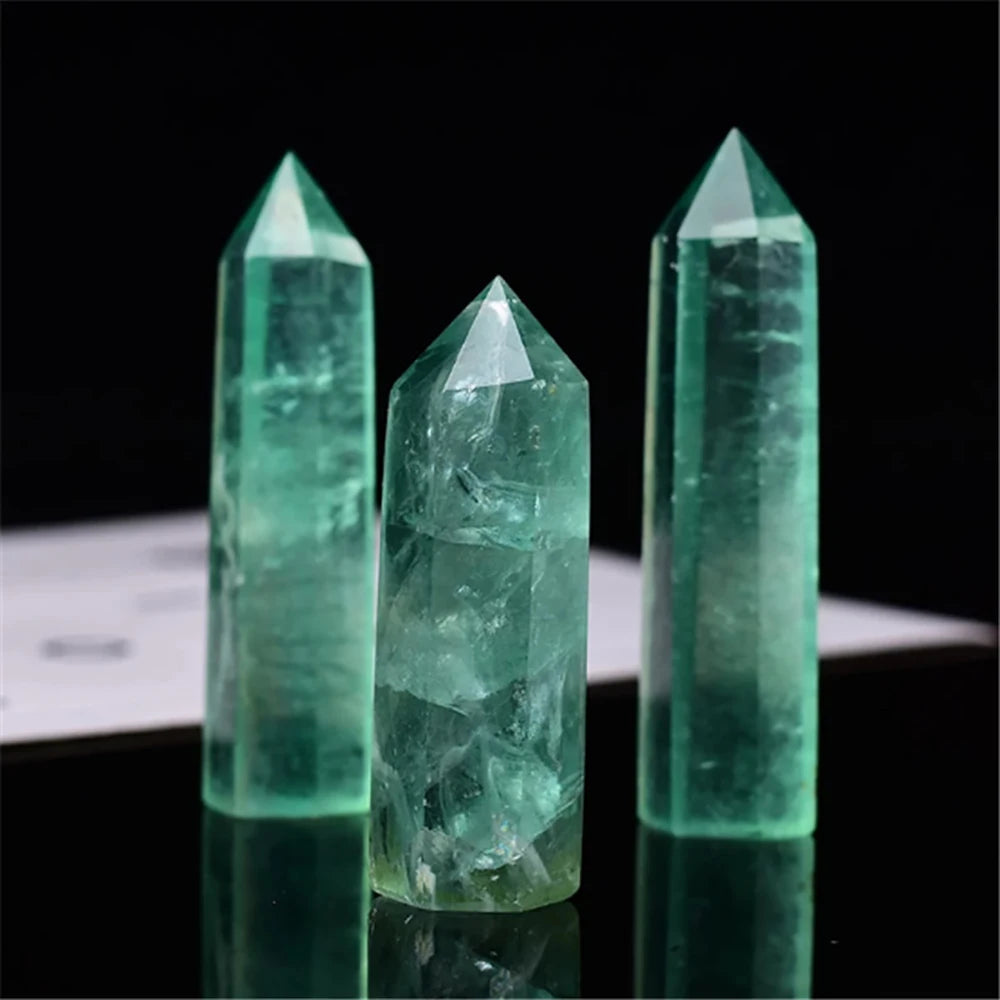 ✨ Natürlicher Kristall Obelisk-Stab – Reiki & Chakra Heilstein (Verschiedene Größen & Steine)