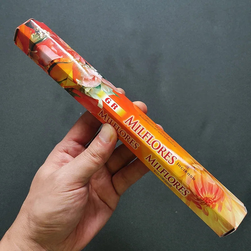 đŹď¸ Indische Räucherstäbchen â 20er-Pack fĂźr Meditation, Yoga & Aromatherapie (23cm)