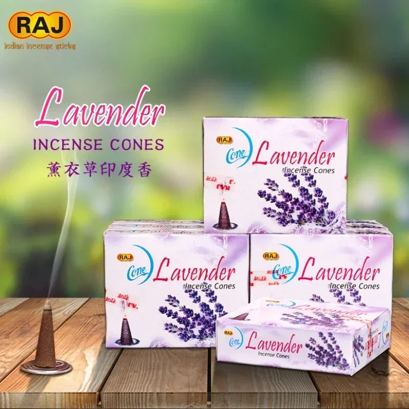 RAJ India Wasserfall Räucherkegel – Aromatischer Backflow Duft 🌿