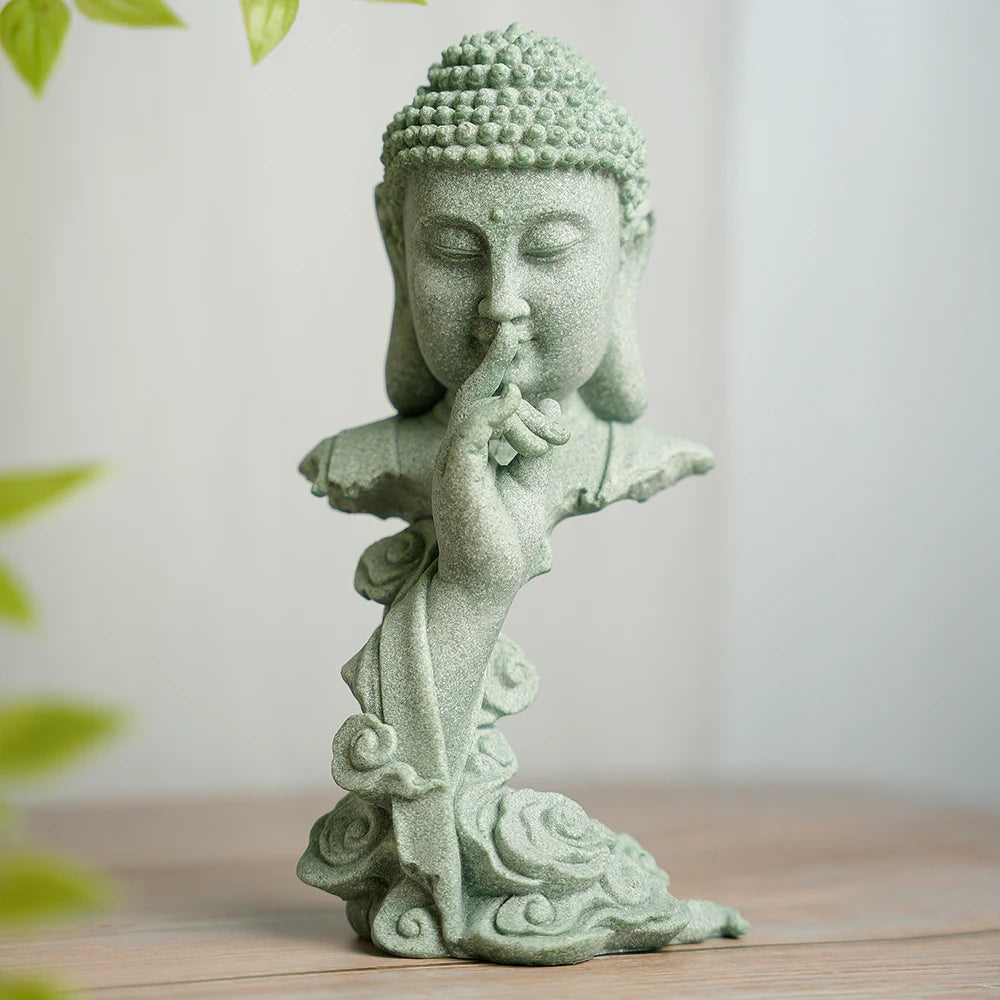 🧘♀️ Buddha-Statue für Heim, Zen-Garten & Aquarium – Ruhe und Harmonie 🌿