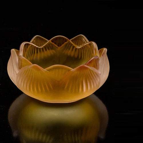 Siebenfarbiger Kristall Lotus Räucherstäbchenhalter & Kerzenhalter – Zen Heimdekoration 🌸