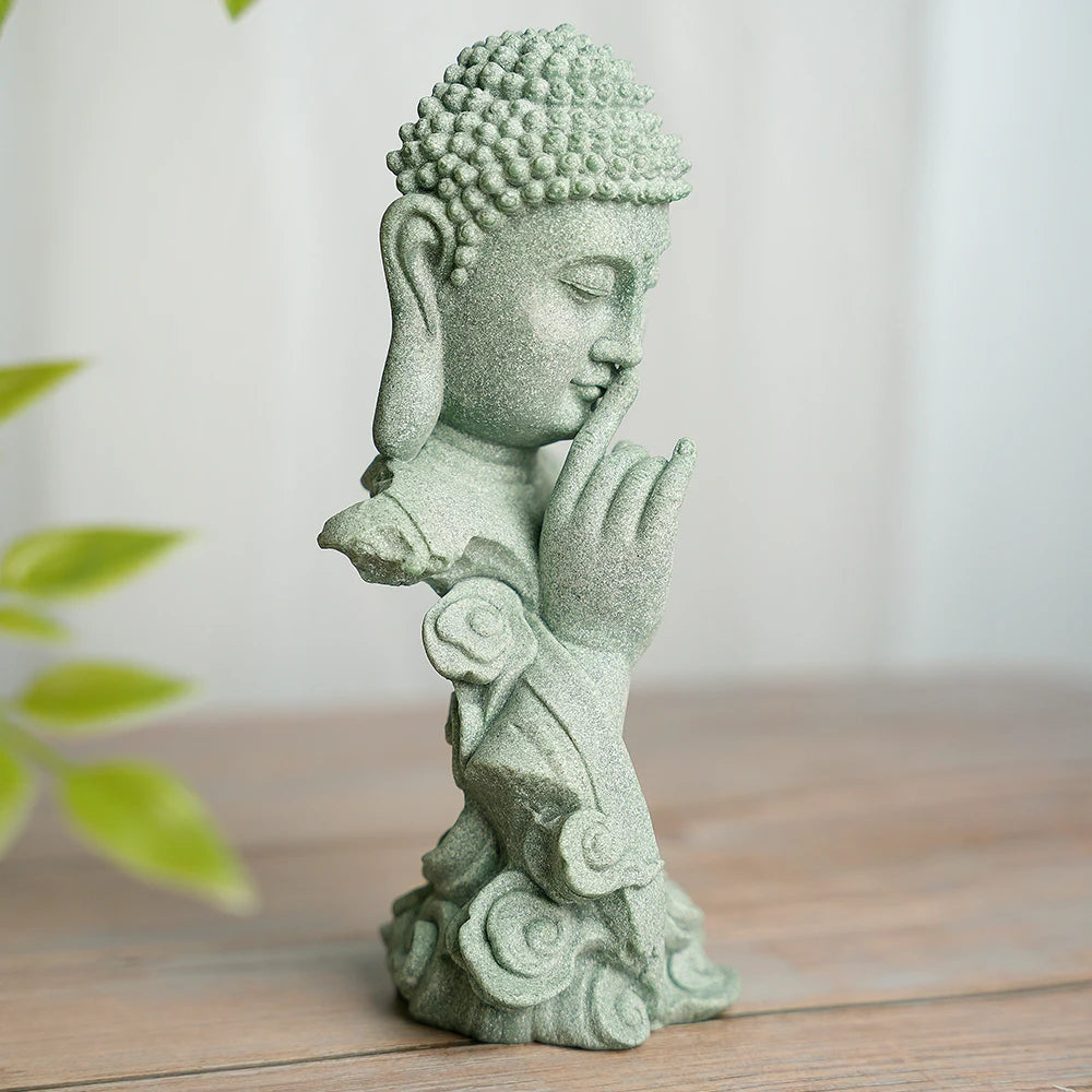 🧘♀️ Buddha-Statue für Heim, Zen-Garten & Aquarium – Ruhe und Harmonie 🌿