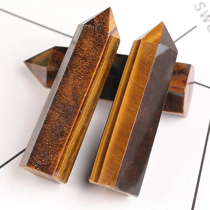 ✨ Natürlicher Kristall Obelisk-Stab – Reiki & Chakra Heilstein (Verschiedene Größen & Steine)