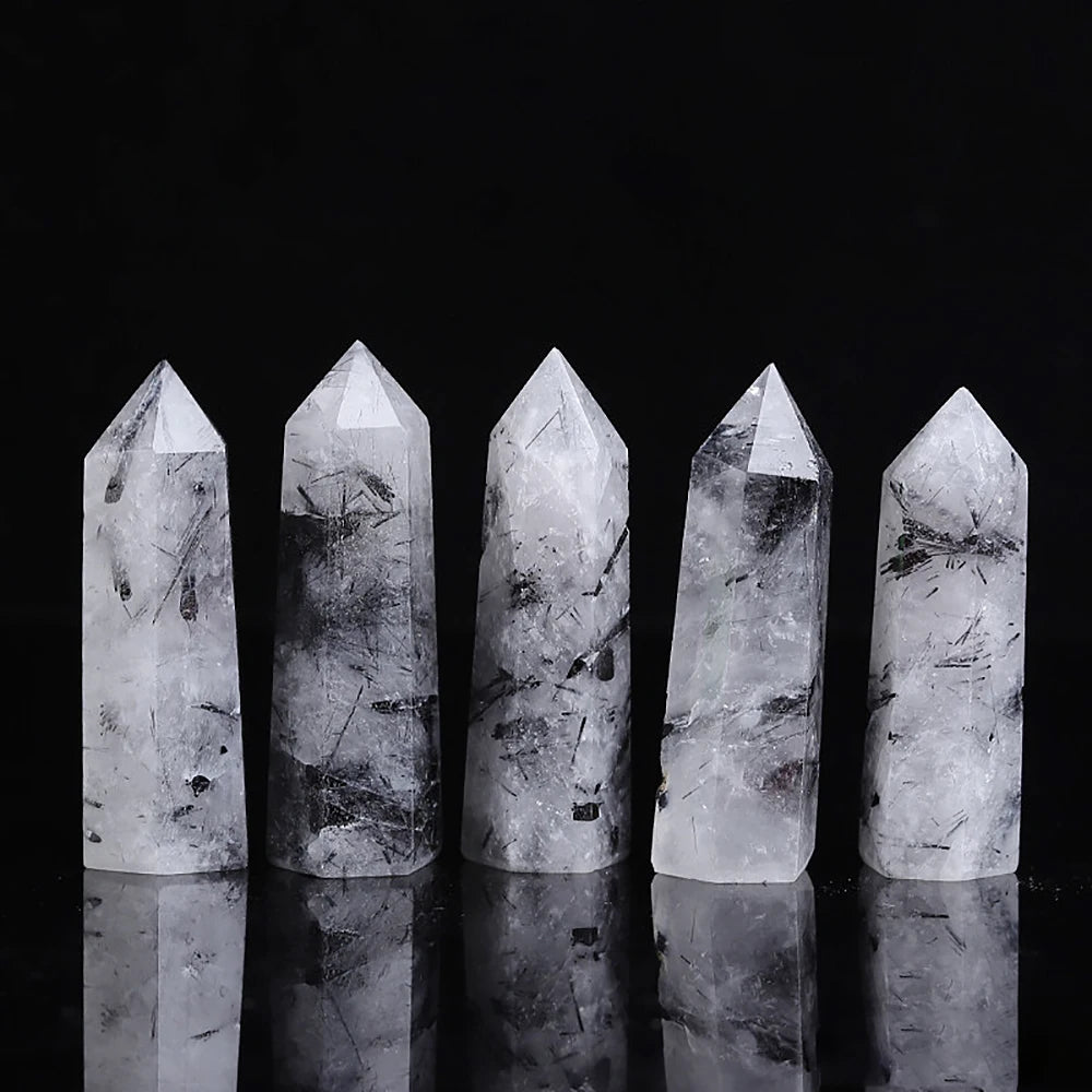 ✨ Natürlicher Kristall Obelisk-Stab – Reiki & Chakra Heilstein (Verschiedene Größen & Steine)