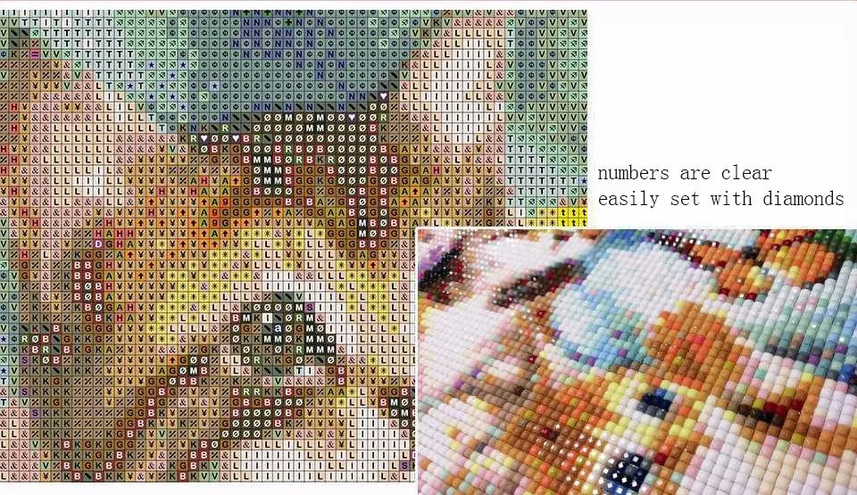 🎨 GATYZTORY Diamantmalerei – Full Drill Mosaik-Stickerei