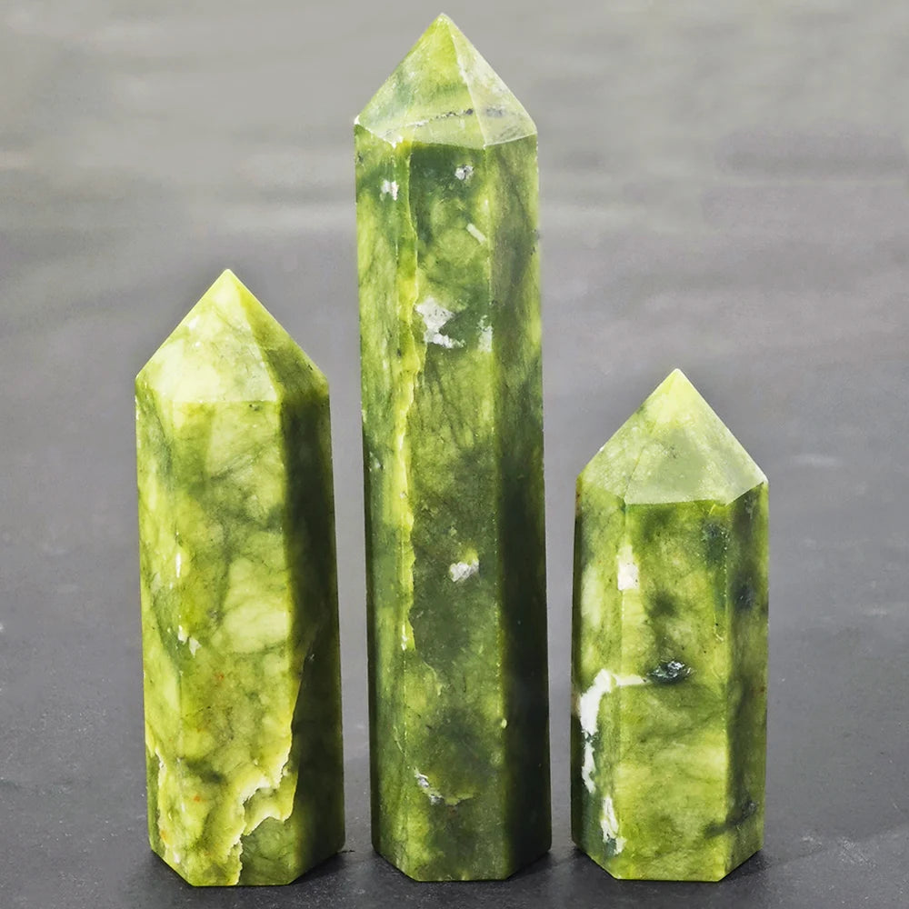 ✨ Natürlicher Kristall Obelisk-Stab – Reiki & Chakra Heilstein (Verschiedene Größen & Steine)