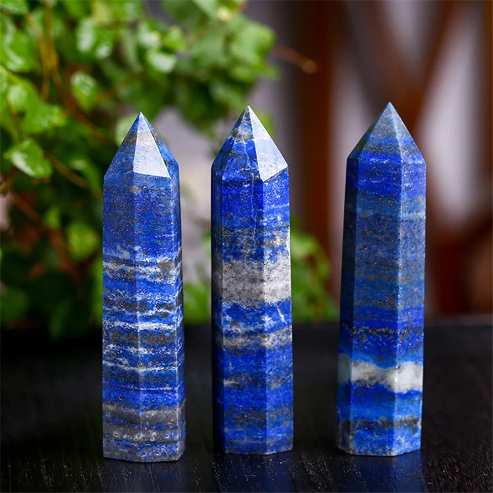 ✨ Natürlicher Kristall Obelisk-Stab – Reiki & Chakra Heilstein (Verschiedene Größen & Steine)