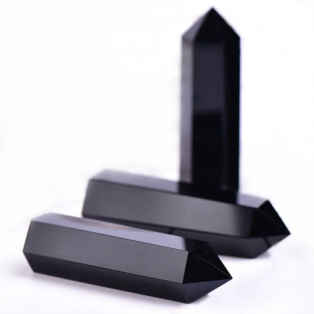 ✨ Natürlicher Kristall Obelisk-Stab – Reiki & Chakra Heilstein (Verschiedene Größen & Steine)