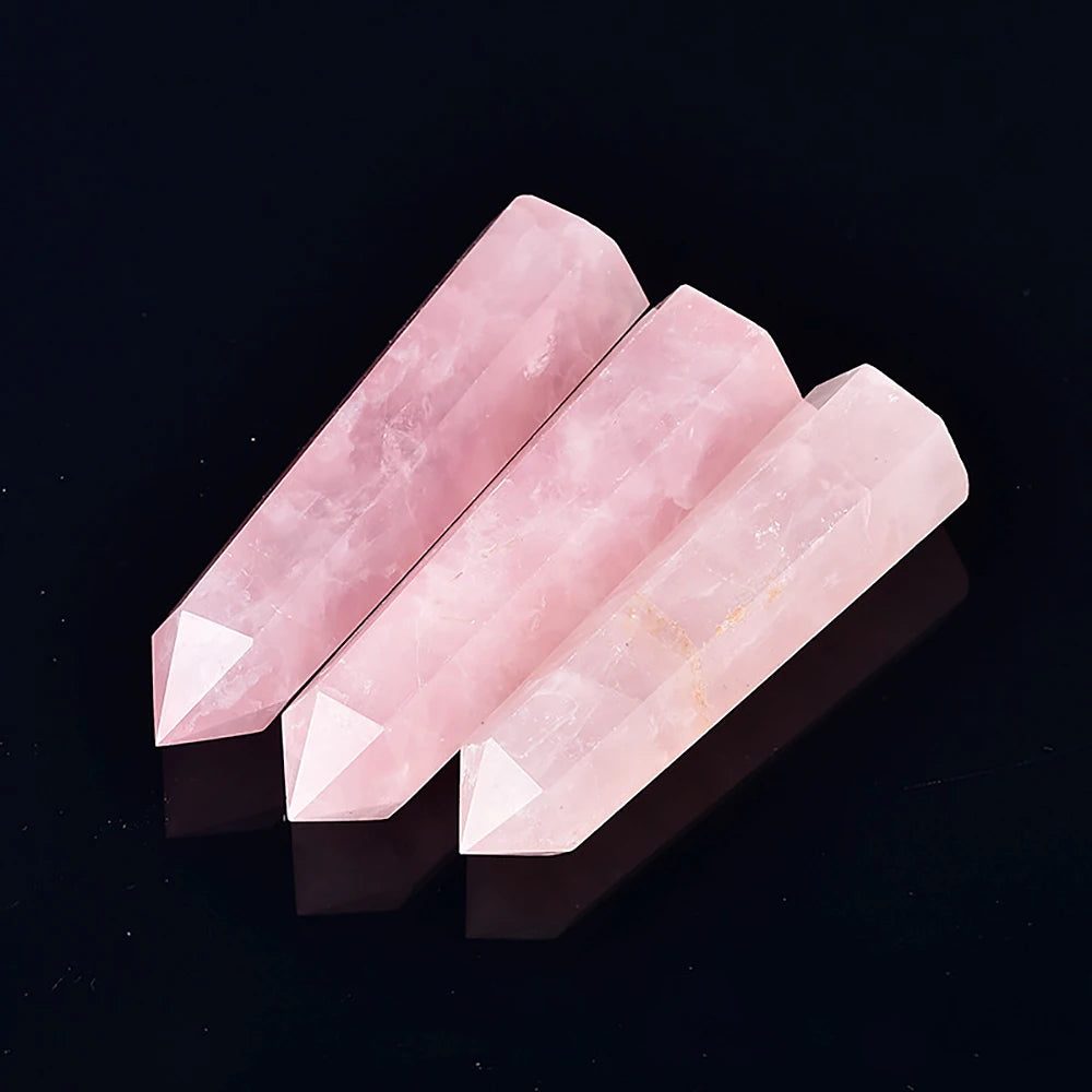 ✨ Natürlicher Kristall Obelisk-Stab – Reiki & Chakra Heilstein (Verschiedene Größen & Steine)