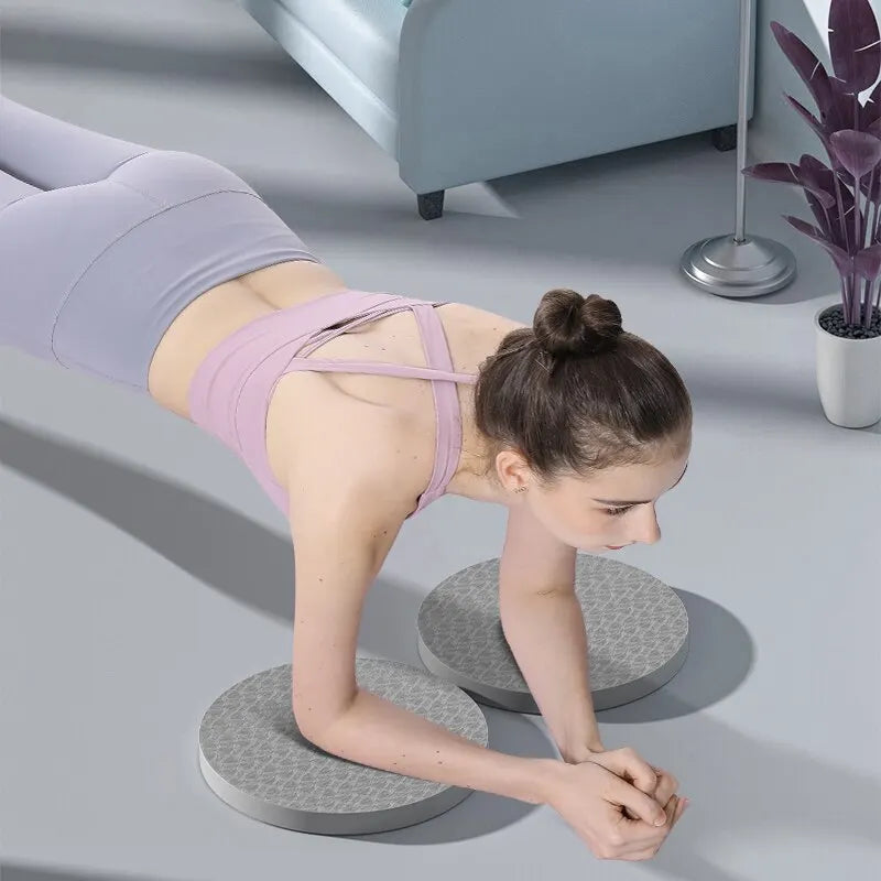 2er-Set Yoga Kniekissen – Rutschfeste, Dicke TPE-Pads für Knie, Ellbogen, Handgelenke & Kopf (18×1 cm)