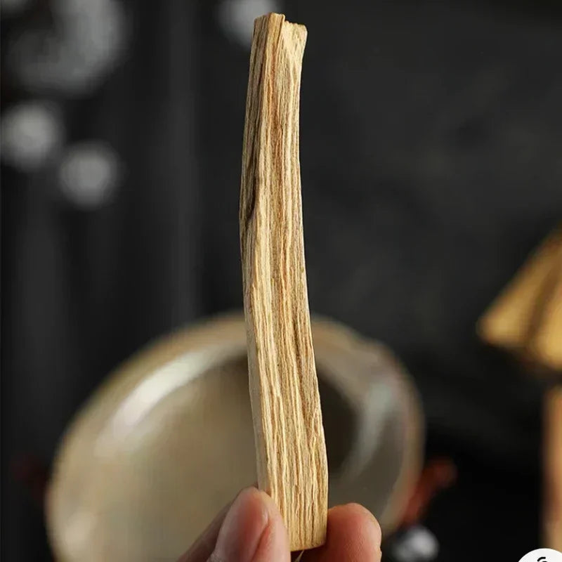 Authentische Palo Santo Stäbchen – Hoher Ölgehalt • Reinigung & Aromatherapie (10cm)