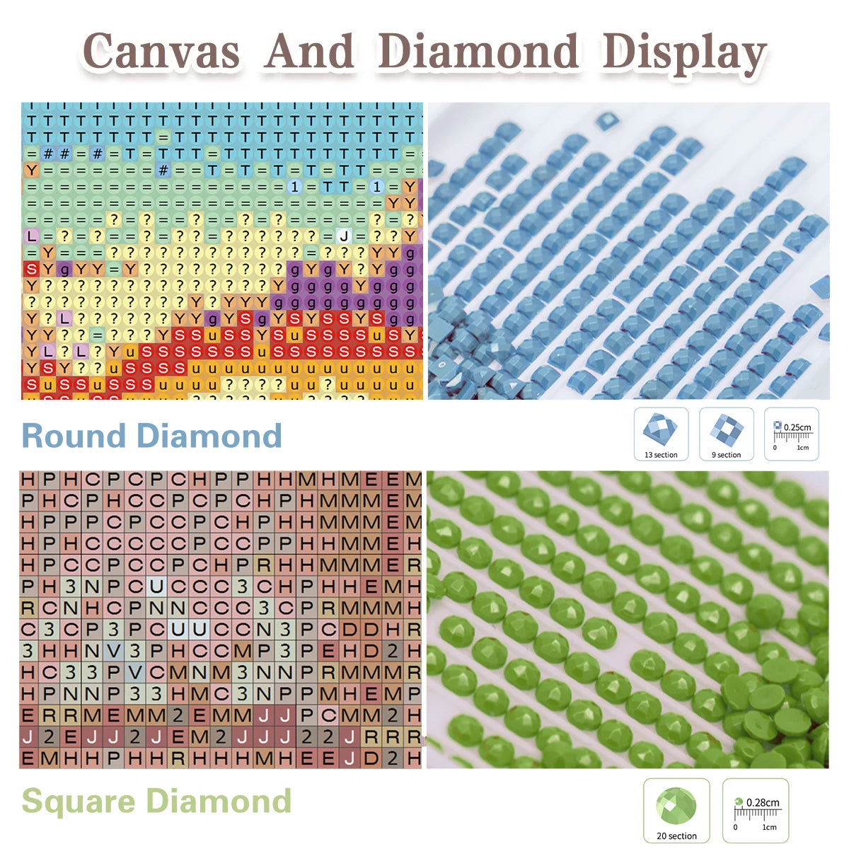 🎨 GATYZTORY Diamantmalerei – Full Drill Mosaik-Stickerei