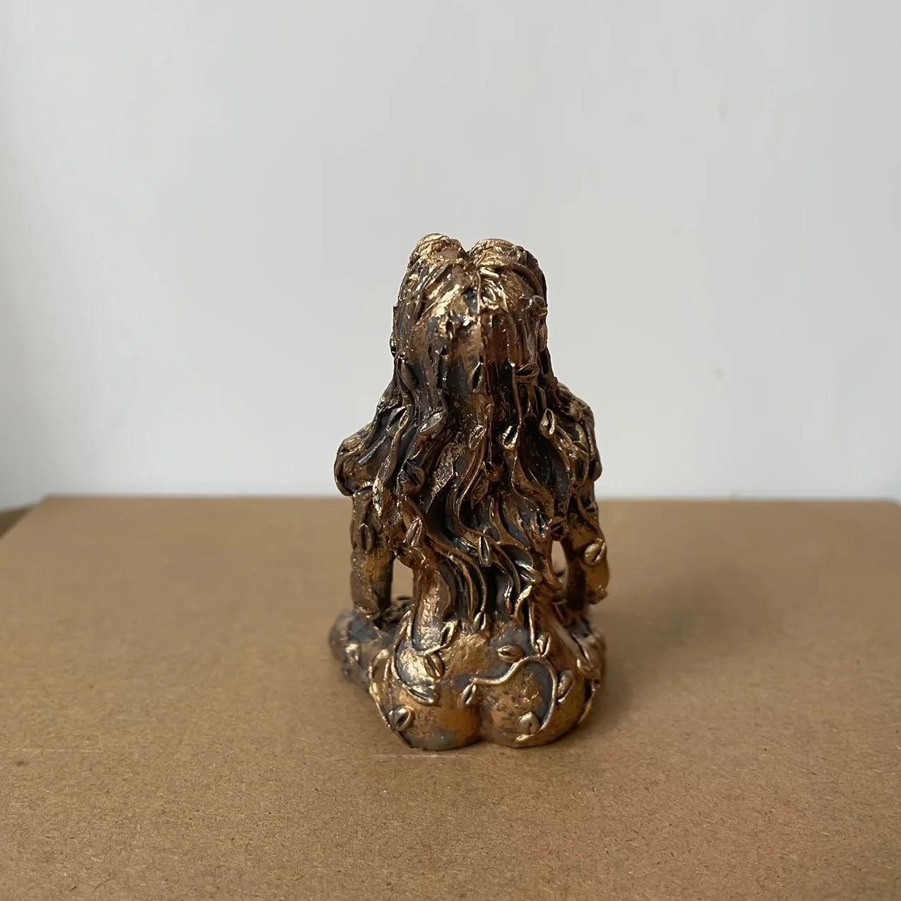 🌍 Gaia Mutter-Erde-Göttin Statue – Naturgeist-Dekoration aus Harz für Zuhause, Altar & Garten