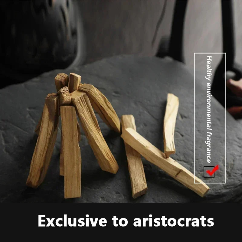 Authentische Palo Santo Stäbchen – Hoher Ölgehalt • Reinigung & Aromatherapie (10cm)