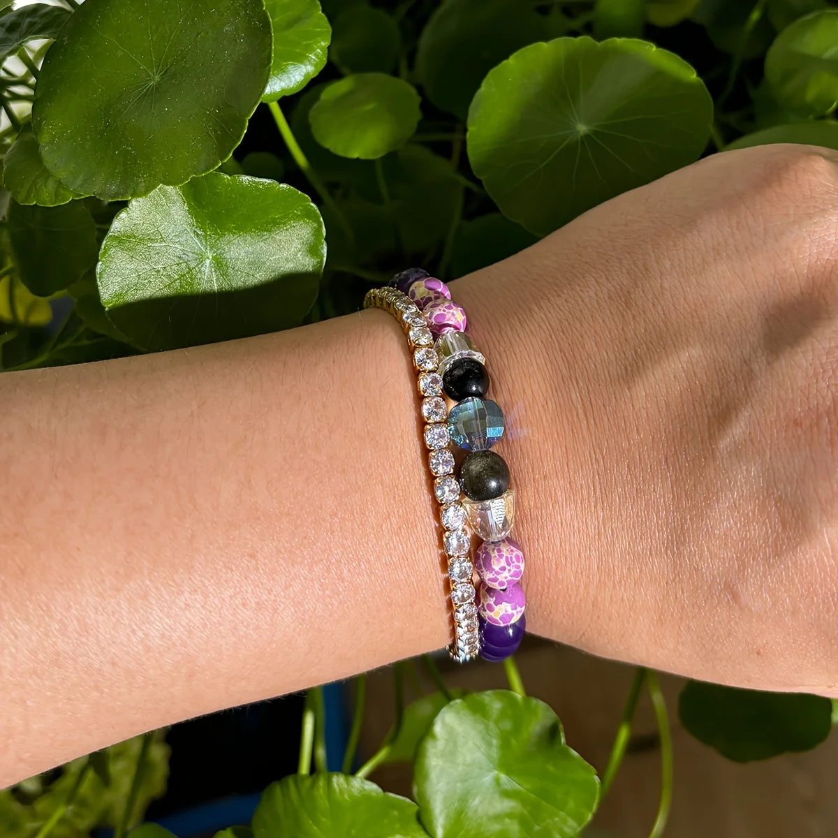 Rotes Tigerauge & Imperial Jasper Perlenarmband – Handgefertigter Energie-Balancer (Unisex) 🔴