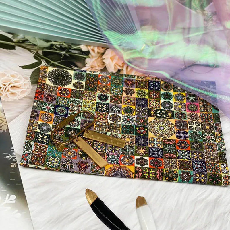 Mandala Bohemian Cotton Fabric – Premium Printed Textile