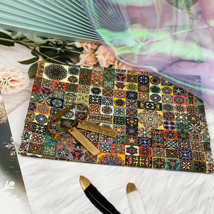 Mandala Bohemian Cotton Fabric – Premium Printed Textile