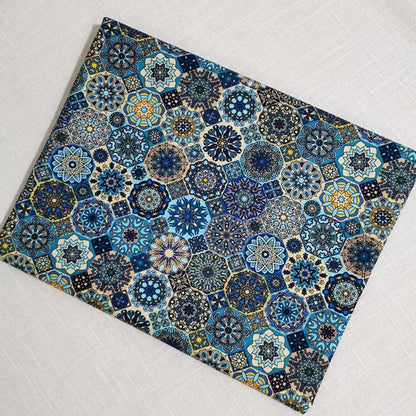 Mandala Bohemian Cotton Fabric – Premium Printed Textile