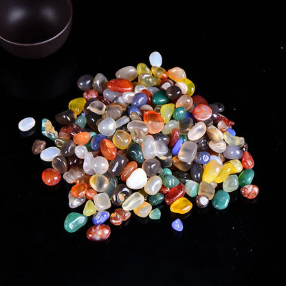 100 g Natur-Kristallkies – Rosenquarz, Amethyst &amp; mehr