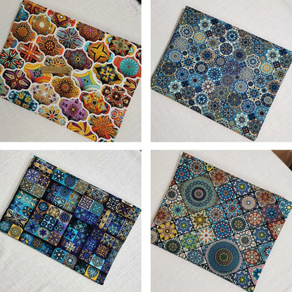 Mandala Bohemian Cotton Fabric – Premium Printed Textile