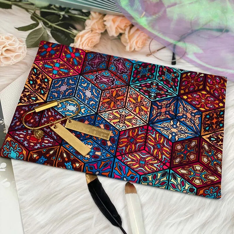 Mandala Bohemian Cotton Fabric – Premium Printed Textile