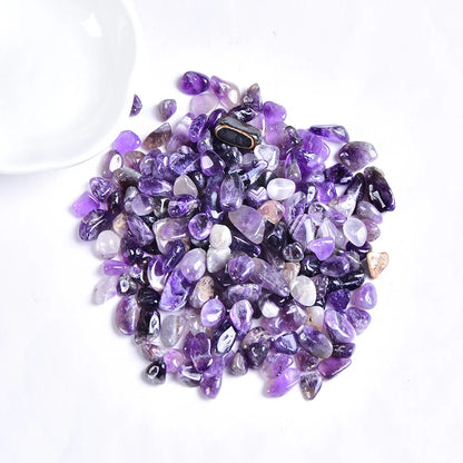 100 g Natur-Kristallkies – Rosenquarz, Amethyst &amp; mehr