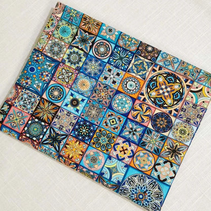 Mandala Bohemian Cotton Fabric – Premium Printed Textile