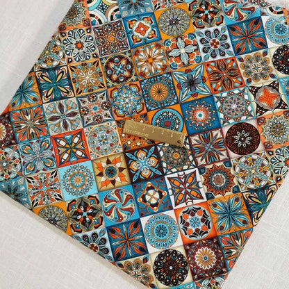 Mandala Bohemian Cotton Fabric – Premium Printed Textile