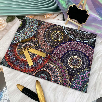 Mandala Bohemian Cotton Fabric – Premium Printed Textile