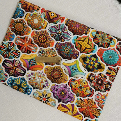 Mandala Bohemian Cotton Fabric – Premium Printed Textile