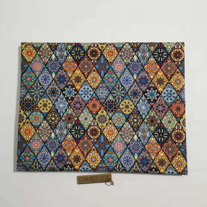 Mandala Bohemian Cotton Fabric – Premium Printed Textile