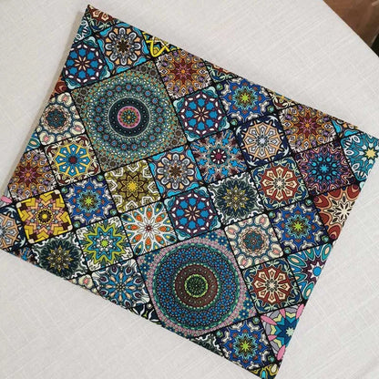 Mandala Bohemian Cotton Fabric – Premium Printed Textile