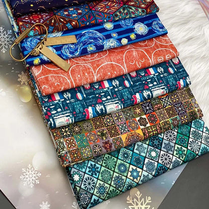 Mandala Bohemian Cotton Fabric – Premium Printed Textile