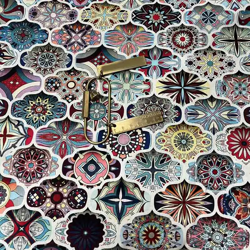 Mandala Bohemian Cotton Fabric – Premium Printed Textile