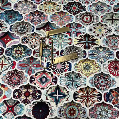 Mandala Bohemian Cotton Fabric – Premium Printed Textile