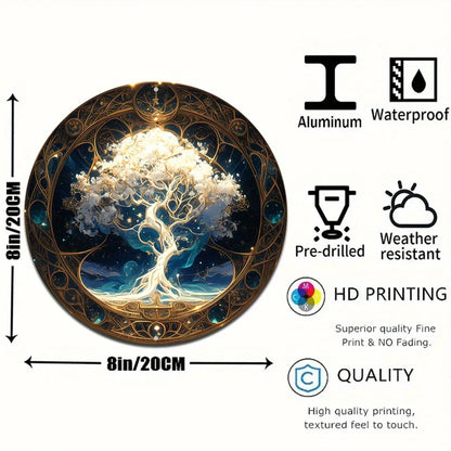 🌟 Versatile Aluminum Alloy Wall Decor – Stylish &amp; Functional