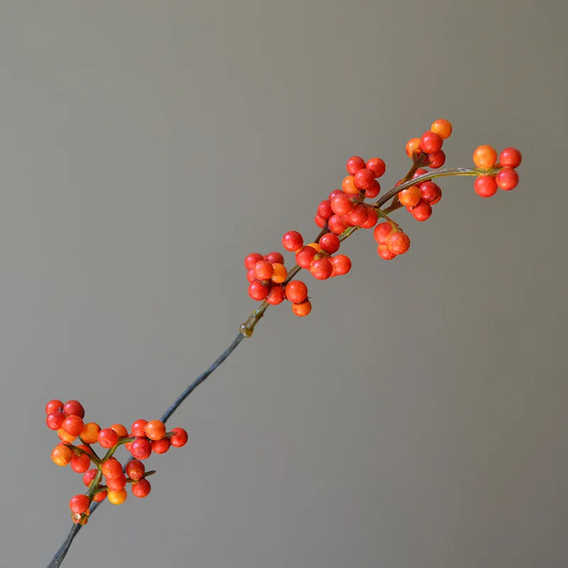🌿 Chinesische Blumenarrangement-Zweig – Natürliche Eleganz für Zen-Dekoration