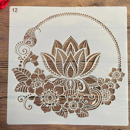 Reusable Eco-Friendly Stencil – Multi-Purpose DIY Crafting Tool