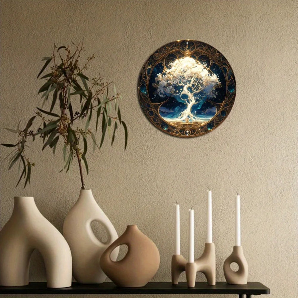 🌟 Versatile Aluminum Alloy Wall Decor – Stylish &amp; Functional