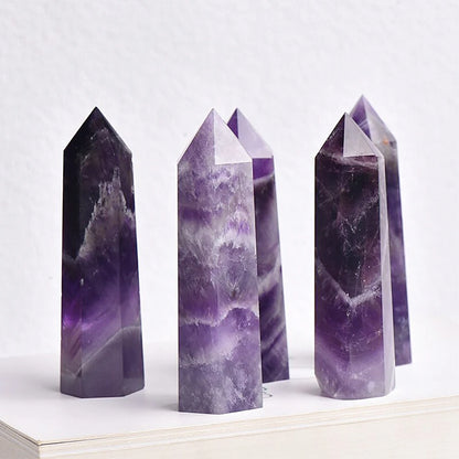 ✨ Natürlicher Kristall Obelisk-Stab – Reiki &amp; Chakra Heilstein (Verschiedene Größen &amp; Steine)