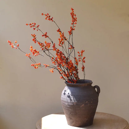 🌿 Chinesische Blumenarrangement-Zweig – Natürliche Eleganz für Zen-Dekoration